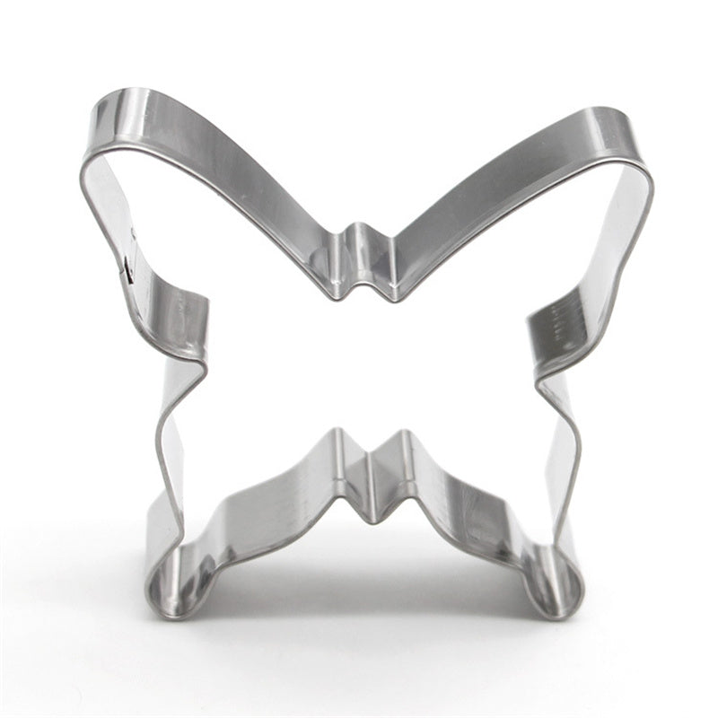5Pcs Butterfly Shape Cookie Cutter Set 430 Stainless Steel Baking Mold (BPA Free, No FDA) 5Pcs Butterfly Shape Cookie Cutter Set 430 Stainless Steel Baking Mold (BPA Free, No FDA)
